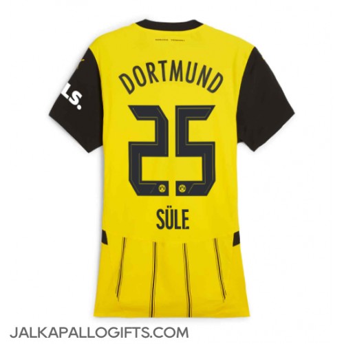 Borussia Dortmund Niklas Sule #25 Kotipaita Naiset 2024-25 Lyhythihainen